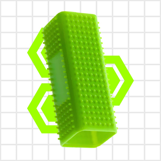 1 pçs escova de remoção do cabelo do animal de estimação do gato do cão da escova eficaz do cabelo do animal de estimação silicone escova de limpeza de borracha oca